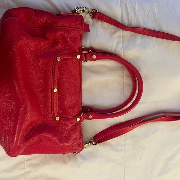 Tory Burch Red Satchel Bag - Picture 2 of 6